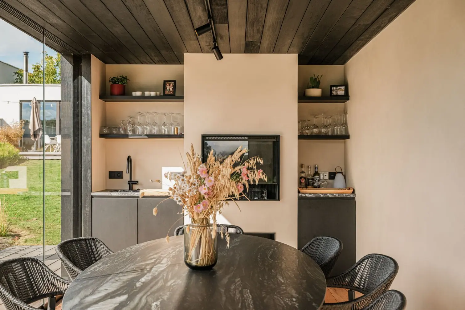 decoratieve techniek muur